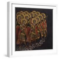 Procession of Armed Angels-Guariento Di Arpo-Framed Art Print