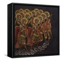 Procession of Armed Angels-Guariento Di Arpo-Framed Stretched Canvas