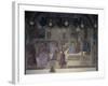 Procession of Bishop with Vial of Blood in Front of Church of St Augustine-Cosimo Rosselli-Framed Giclee Print