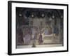 Procession of Bishop with Vial of Blood in Front of Church of St Augustine-Cosimo Rosselli-Framed Giclee Print