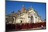 Procession of Buddhist Monks at the Full Moon Festival-Tuul-Mounted Photographic Print