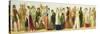 Procession of Characters from Shakespeare (Oil on Board)-Irish-Stretched Canvas