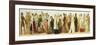 Procession of Characters from Shakespeare (Oil on Board)-Irish-Framed Giclee Print