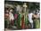 Procession of Christian Men and Crosses, Rameaux Festival, Axoum, Tigre Region, Ethiopia-Bruno Barbier-Stretched Canvas
