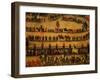 Procession of Contrade (Detail) (A Contrada Is a District in Siena, Italy)-Vincenzo Rustici-Framed Giclee Print