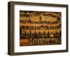 Procession of Contrade (Detail) (A Contrada Is a District in Siena, Italy)-Vincenzo Rustici-Framed Giclee Print