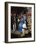 Procession of Corpus Christi in Seville in 1857-Manuel Cabral y Aguado Bejarano-Framed Giclee Print