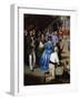 Procession of Corpus Christi in Seville in 1857-Manuel Cabral y Aguado Bejarano-Framed Giclee Print