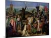 Procession of Crusaders Around Jerusalem, 14th July 1099, 1841-Jean Victor Schnetz-Mounted Giclee Print