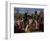 Procession of Crusaders Around Jerusalem, 14th July 1099, 1841-Jean Victor Schnetz-Framed Giclee Print