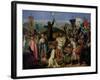 Procession of Crusaders Around Jerusalem, 14th July 1099, 1841-Jean Victor Schnetz-Framed Giclee Print