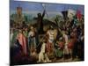 Procession of Crusaders Around Jerusalem, 14th July 1099, 1841-Jean Victor Schnetz-Mounted Giclee Print