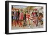 Procession of Florentine Artistocratics-Giovanni Di Francesco Del Cervelliera-Framed Giclee Print