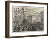 Procession of Freemasons at Plymouth to Meet the Prince of Wales-Charles Robinson-Framed Giclee Print