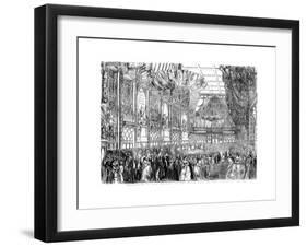 Procession of Her Majesty to the State Ball in the Guildhall, City of London, July 1851-William Griggs-Framed Giclee Print