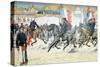 Procession of Indigenous Cavalry in French Indo-China (Vietnam)-null-Stretched Canvas