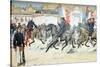 Procession of Indigenous Cavalry in French Indo-China (Vietnam)-null-Stretched Canvas
