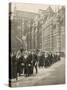 Procession of Judges at Westminster Abbey a Custom Before the Opening of the Law Courts-null-Stretched Canvas