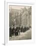 Procession of Judges at Westminster Abbey a Custom Before the Opening of the Law Courts-null-Framed Photographic Print