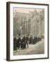 Procession of Judges at Westminster Abbey a Custom Before the Opening of the Law Courts-null-Framed Photographic Print