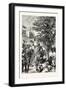 Procession of Knights Templars-null-Framed Giclee Print