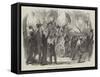 Procession of Liberated Poles, at Berlin-null-Framed Stretched Canvas