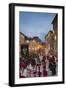 Procession of Medieval Festival of La Quintana in Piazza Arringo, Ascoli Piceno, Le Marche, Italy-Ian Trower-Framed Photographic Print