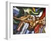 Procession of Men and Women-null-Framed Giclee Print