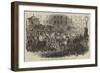 Procession of Mr Hughes's Theatrical Troupe of Elephants, Camels, Horses, Etc-null-Framed Giclee Print