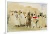 Procession of Musicians in Tangier-Eugene Delacroix-Framed Giclee Print