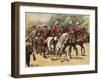 Procession of Nine Kings, Funeral of King Edward VII, 20 May 1910-Henry Payne-Framed Giclee Print