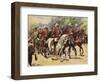 Procession of Nine Kings, Funeral of King Edward VII, 20 May 1910-Henry Payne-Framed Giclee Print