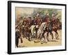 Procession of Nine Kings, Funeral of King Edward VII, 20 May 1910-Henry Payne-Framed Giclee Print