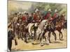 Procession of Nine Kings, Funeral of King Edward VII, 20 May 1910-Henry Payne-Mounted Giclee Print