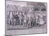 Procession of Queen Elizabeth I to Blackfriars, London, 16 June 1600-George Vertue-Mounted Giclee Print
