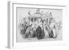 Procession of Queen Victoria to Open the Royal Exchange, City of London, 1844-null-Framed Giclee Print