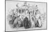 Procession of Queen Victoria to Open the Royal Exchange, City of London, 1844-null-Mounted Giclee Print