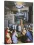 Procession of St Gregory the Great-Jacopo Zucchi-Stretched Canvas