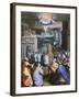 Procession of St Gregory the Great-Jacopo Zucchi-Framed Giclee Print