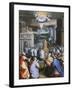Procession of St Gregory the Great-Jacopo Zucchi-Framed Giclee Print
