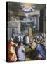 Procession of St Gregory the Great-Jacopo Zucchi-Stretched Canvas