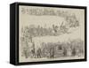 Procession of the Chinese Commissioner at Hong Kong-null-Framed Stretched Canvas