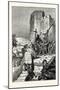 Procession of the Crusaders Round the Walls of Jerusalem-null-Mounted Giclee Print