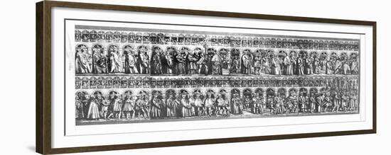 Procession of the Doge and Venetian Officials, C.1555-60-Matteo Pagani-Framed Giclee Print