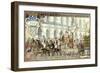 Procession of the Fatted Bull on Shrove Tuesday, Paris-null-Framed Giclee Print