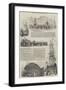 Procession of the Giant, on Her Majesty's Visit to Antwerp-null-Framed Giclee Print