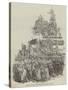 Procession of the Great National Fete at Paris, Statue of the Republic-null-Stretched Canvas