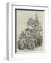 Procession of the Great National Fete at Paris, Statue of the Republic-null-Framed Giclee Print