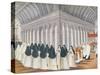Procession of the Holy Sacrament in the Cloister, from 'L'Abbaye De Port-Royal', C.1710-Louise Madelaine Cochin-Stretched Canvas