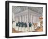 Procession of the Holy Sacrament in the Cloister, from 'L'Abbaye De Port-Royal', C.1710-Louise Madelaine Cochin-Framed Giclee Print